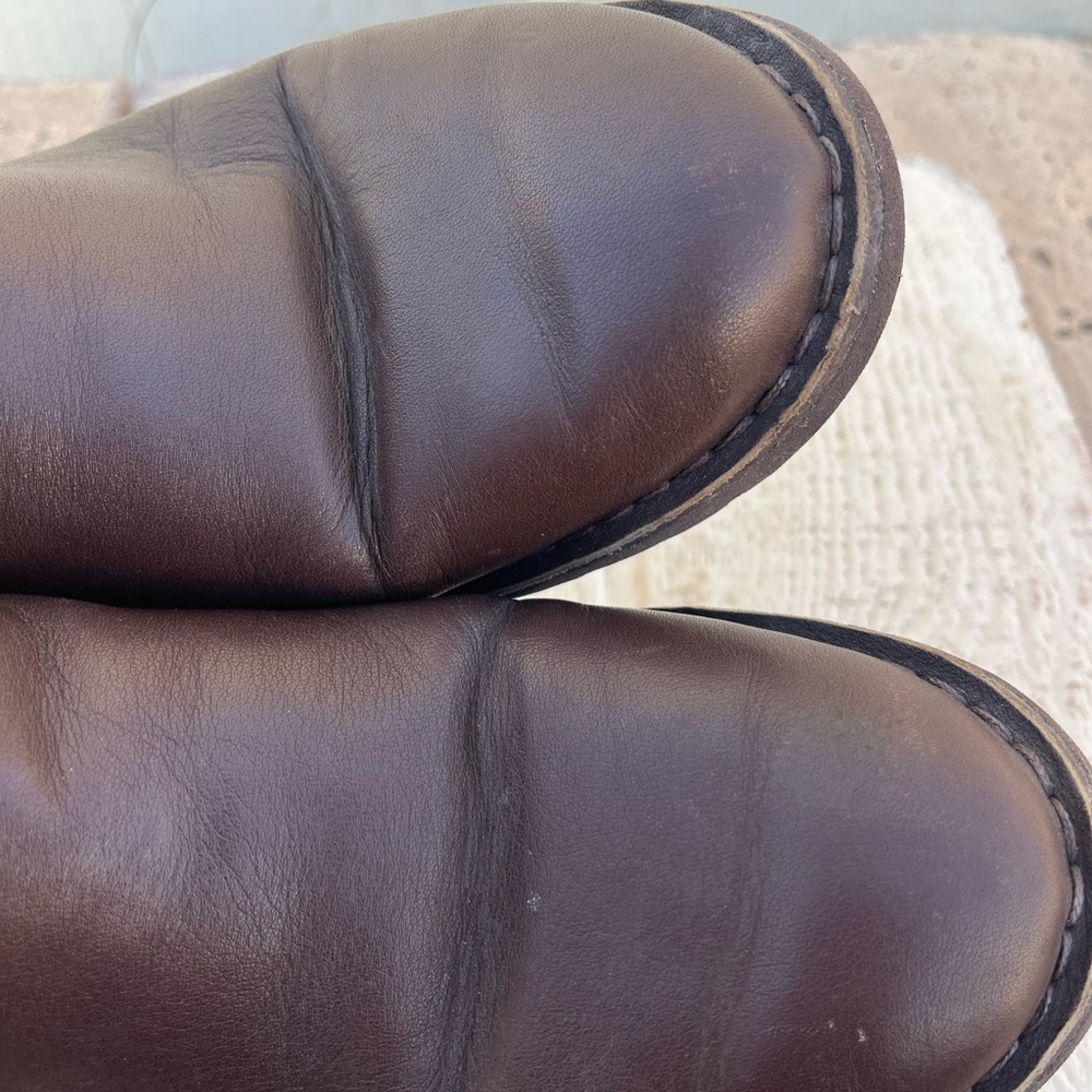 UGG Rea Brown Leather Booties size 9 - Picture 15 of 15